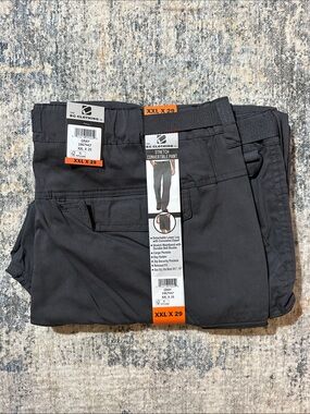 BC Clothing Co. Men's Black Stretch Convertible Cargo Pants